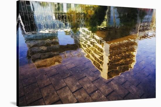 Urban Reflections, Messe, Vianna-George Oze-Stretched Canvas