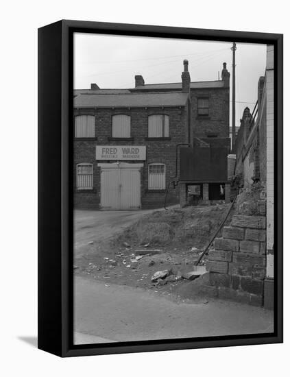 Urban Regeneration in Mexborough, South Yorkshire, 1966-Michael Walters-Framed Stretched Canvas