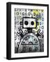 Urban Robot Color-Roseanne Jones-Framed Giclee Print