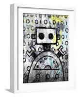 Urban Robot Color-Roseanne Jones-Framed Giclee Print