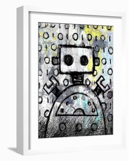 Urban Robot Color-Roseanne Jones-Framed Giclee Print