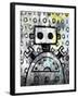 Urban Robot Color-Roseanne Jones-Framed Giclee Print