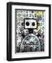 Urban Robot Color-Roseanne Jones-Framed Giclee Print