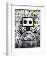 Urban Robot Color-Roseanne Jones-Framed Giclee Print