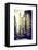 Urban Scene, 401 Broadway, Soho, Manhattan, NYC, White Frame-Philippe Hugonnard-Framed Stretched Canvas
