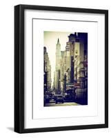 Urban Scene, 401 Broadway, Soho, Manhattan, NYC, White Frame-Philippe Hugonnard-Framed Art Print