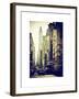 Urban Scene, 401 Broadway, Soho, Manhattan, NYC, White Frame-Philippe Hugonnard-Framed Art Print