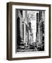 Urban Scene, Architecture and Buildings, Midtown Manhattan, NYC, USA, Black and White Photography-Philippe Hugonnard-Framed Photographic Print