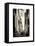 Urban Scene, Architecture and Buildings, Midtown Manhattan, NYCa, White Frame, Sepia Original-Philippe Hugonnard-Framed Stretched Canvas