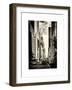 Urban Scene, Architecture and Buildings, Midtown Manhattan, NYCa, White Frame, Sepia Original-Philippe Hugonnard-Framed Art Print