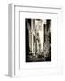 Urban Scene, Architecture and Buildings, Midtown Manhattan, NYCa, White Frame, Sepia Original-Philippe Hugonnard-Framed Art Print