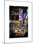 Urban Scene at Times Square, Advertising Views, Manhattan, New York, White Frame-Philippe Hugonnard-Mounted Photographic Print