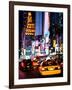 Urban Scene by Night, Times Square, Manhattan, New York City, United States-Philippe Hugonnard-Framed Photographic Print