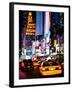 Urban Scene by Night, Times Square, Manhattan, New York City, United States-Philippe Hugonnard-Framed Photographic Print