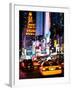 Urban Scene by Night, Times Square, Manhattan, New York City, United States-Philippe Hugonnard-Framed Premium Photographic Print