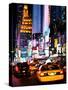 Urban Scene by Night, Times Square, Manhattan, New York City, United States-Philippe Hugonnard-Stretched Canvas