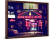 Urban Scene by Night - Vintage Store in Times Square - Manhattan - New York City - United States-Philippe Hugonnard-Framed Photographic Print