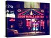 Urban Scene by Night - Vintage Store in Times Square - Manhattan - New York City - United States-Philippe Hugonnard-Stretched Canvas