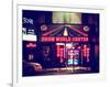 Urban Scene by Night - Vintage Store in Times Square - Manhattan - New York City - United States-Philippe Hugonnard-Framed Photographic Print