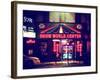 Urban Scene by Night - Vintage Store in Times Square - Manhattan - New York City - United States-Philippe Hugonnard-Framed Photographic Print