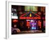 Urban Scene by Night - Vintage Store in Times Square - Manhattan - New York City - United States-Philippe Hugonnard-Framed Photographic Print