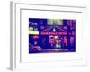 Urban Scene by Night - Vintage Store in Times Square - Manhattan - New York City - United States-Philippe Hugonnard-Framed Art Print