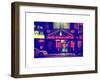 Urban Scene by Night - Vintage Store in Times Square - Manhattan - New York City - United States-Philippe Hugonnard-Framed Art Print