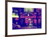 Urban Scene by Night - Vintage Store in Times Square - Manhattan - New York City - United States-Philippe Hugonnard-Framed Art Print