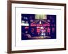 Urban Scene by Night - Vintage Store in Times Square - Manhattan - New York City-Philippe Hugonnard-Framed Art Print