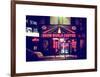 Urban Scene by Night - Vintage Store in Times Square - Manhattan - New York City-Philippe Hugonnard-Framed Art Print