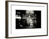 Urban Scene by Night - Vintage Store in Times Square - Manhattan - New York City-Philippe Hugonnard-Framed Art Print