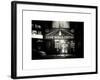 Urban Scene by Night - Vintage Store in Times Square - Manhattan - New York City-Philippe Hugonnard-Framed Art Print