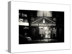 Urban Scene by Night - Vintage Store in Times Square - Manhattan - New York City-Philippe Hugonnard-Stretched Canvas