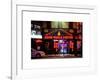 Urban Scene by Night - Vintage Store in Times Square - Manhattan - New York City-Philippe Hugonnard-Framed Art Print