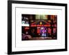 Urban Scene by Night - Vintage Store in Times Square - Manhattan - New York City-Philippe Hugonnard-Framed Art Print