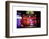 Urban Scene by Night - Vintage Store in Times Square - Manhattan - New York City-Philippe Hugonnard-Framed Art Print