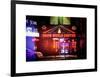 Urban Scene by Night - Vintage Store in Times Square - Manhattan - New York City-Philippe Hugonnard-Framed Art Print