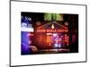 Urban Scene by Night - Vintage Store in Times Square - Manhattan - New York City-Philippe Hugonnard-Mounted Art Print