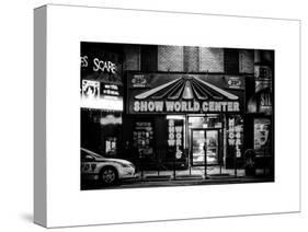 Urban Scene by Night - Vintage Store in Times Square - Manhattan - New York City-Philippe Hugonnard-Stretched Canvas