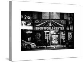 Urban Scene by Night - Vintage Store in Times Square - Manhattan - New York City-Philippe Hugonnard-Stretched Canvas