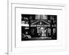 Urban Scene by Night - Vintage Store in Times Square - Manhattan - New York City-Philippe Hugonnard-Framed Art Print