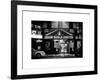 Urban Scene by Night - Vintage Store in Times Square - Manhattan - New York City-Philippe Hugonnard-Framed Art Print