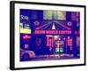 Urban Scene by Night - Vintage Store in Times Square - Manhattan - New York-Philippe Hugonnard-Framed Photographic Print