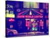 Urban Scene by Night - Vintage Store in Times Square - Manhattan - New York-Philippe Hugonnard-Stretched Canvas