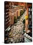 Urban Scene, Chelsea Market Building, Sunset Rooftop, Meatpacking District, Manhattan, New York-Philippe Hugonnard-Stretched Canvas