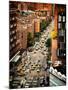 Urban Scene, Chelsea Market Building, Sunset Rooftop, Meatpacking District, Manhattan, New York-Philippe Hugonnard-Mounted Photographic Print