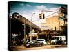 Urban Scene, Coney Island Av and Subway Station, Brooklyn, Ny, United States, USA-Philippe Hugonnard-Stretched Canvas