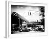 Urban Scene, Coney Island Av and Subway Station, Brooklyn, Ny, US, USA, Old-Philippe Hugonnard-Framed Photographic Print