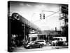 Urban Scene, Coney Island Av and Subway Station, Brooklyn, Ny, US, USA, Old-Philippe Hugonnard-Stretched Canvas
