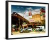 Urban Scene, Coney Island Av and Subway Station, Brooklyn, Ny, US, USA, Sunset Colors Photography-Philippe Hugonnard-Framed Photographic Print